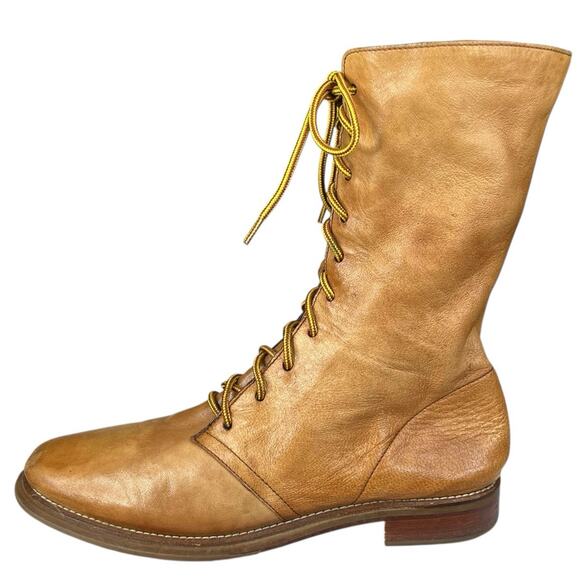 Cole Haan X NikeAir Brielle Tan Soft Leather Lace Up Chukka Boots Size US 7.5 - Picture 3 of 11